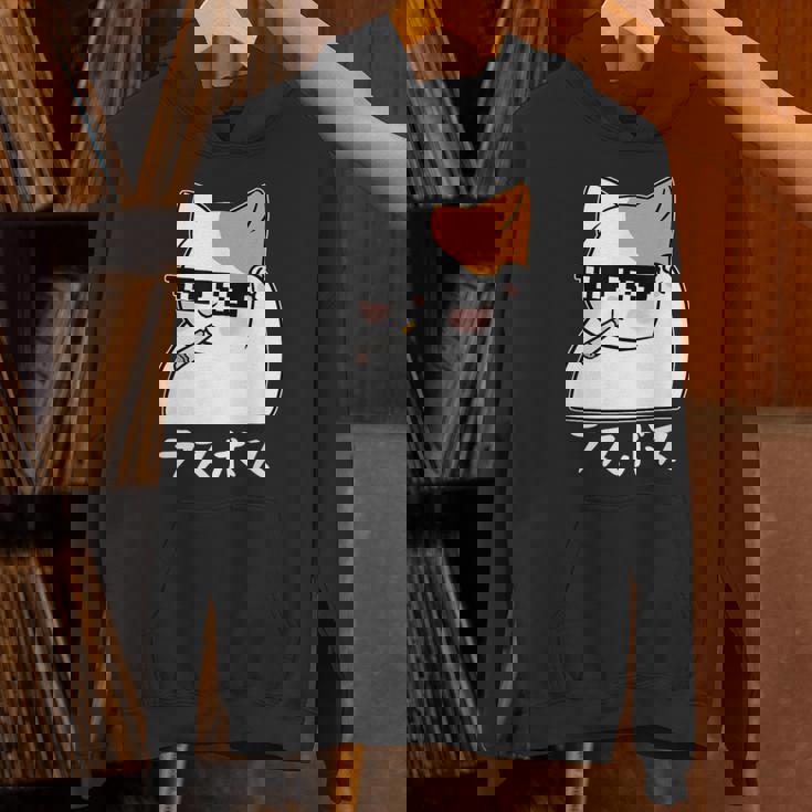 ラスボス 猫 ねこ キャット ネタ おもしろ 面白い 文字入り アニマル 動物 パーカー