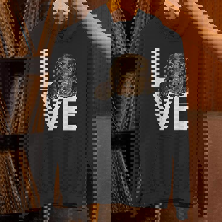 ラブラドールラブチョコレートラボラバー パーカー