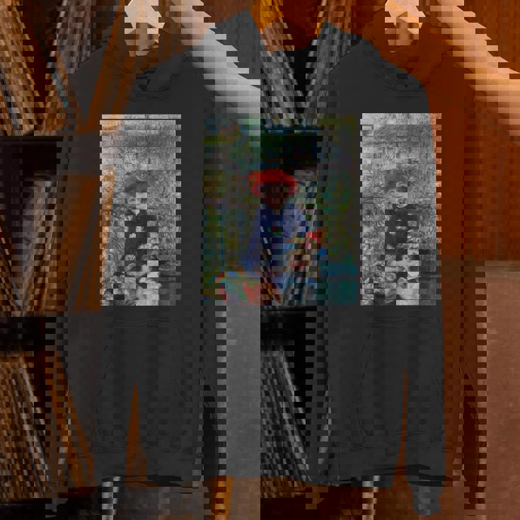 ルノワール二人の姉妹（テラス） パーカー