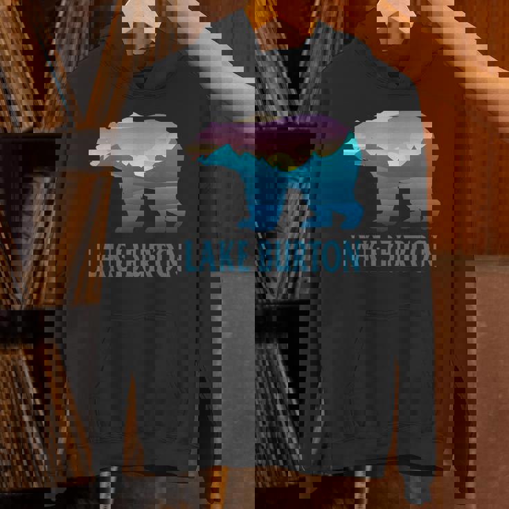 レイク・バートン 山 パープル セッティング ヒマワリ ネイチャーウッド パーカー