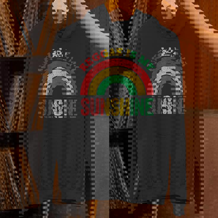 レゲエ イズ マイ サンシャイン シャツ ヴィンテージ レインボー レトロ サンシャイン パーカー