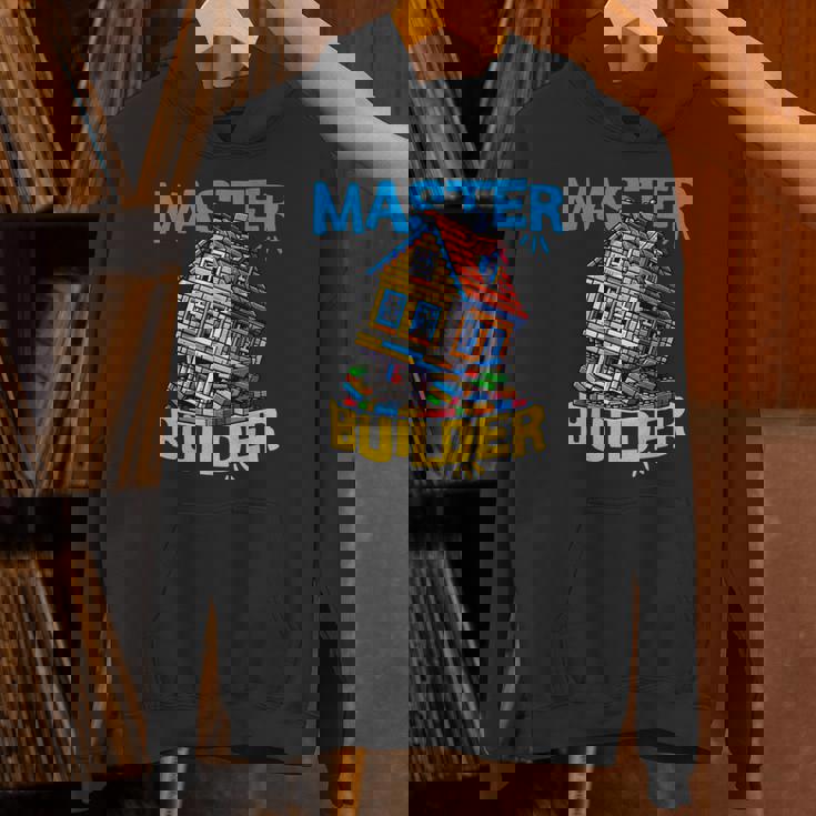 レゴのレンガ造りマスタービルダー面白い曲がった家。 長袖tシャツ パーカー