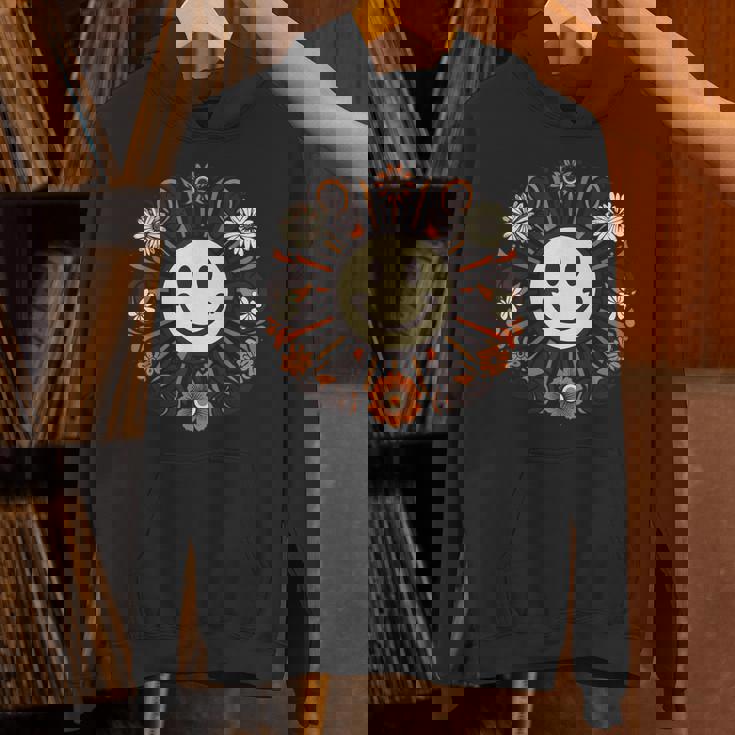 レトロ ヴィンテージ スマイルバイブ モチベーション ポジティブバイブ パーカー