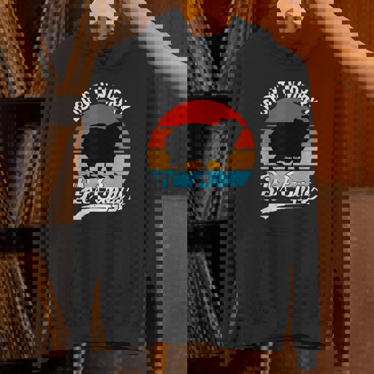 レトロ 面白い カピバラ Don't Worry Be Capy パーカー