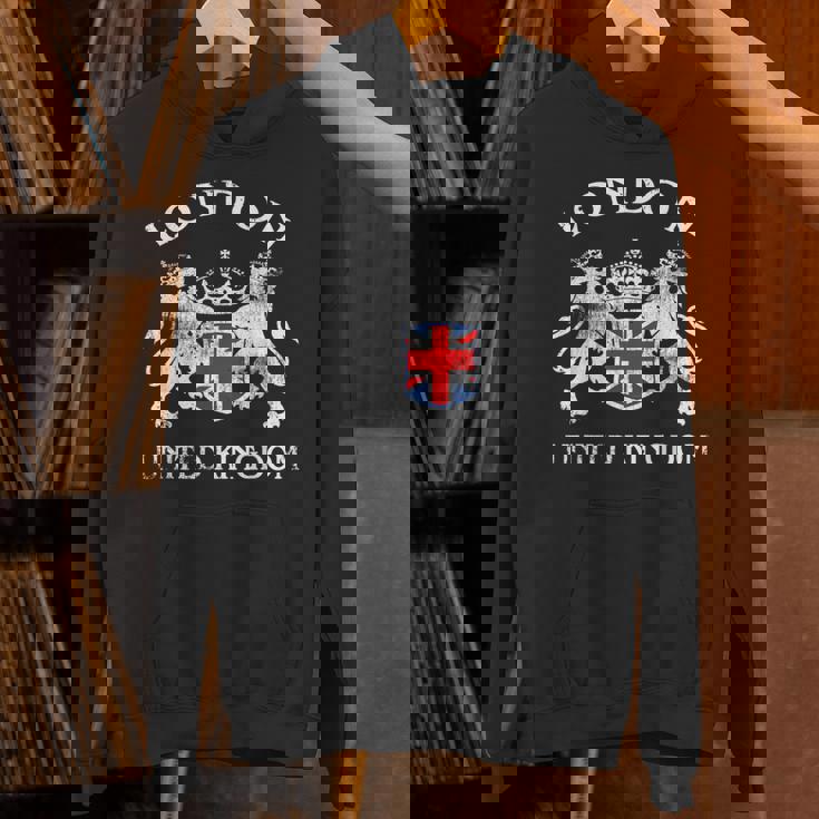 ロンドンのお土産 英国エンブレム 英国国旗 記念品 サイト パーカー