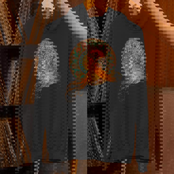 ヴィンテージ アルフォンス・ミュシャ 長袖tシャツ パーカー