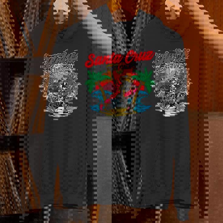 ヴィンテージ サーファー カリフォルニア I レトロ サンタクルーズ カリフォルニア パーカー