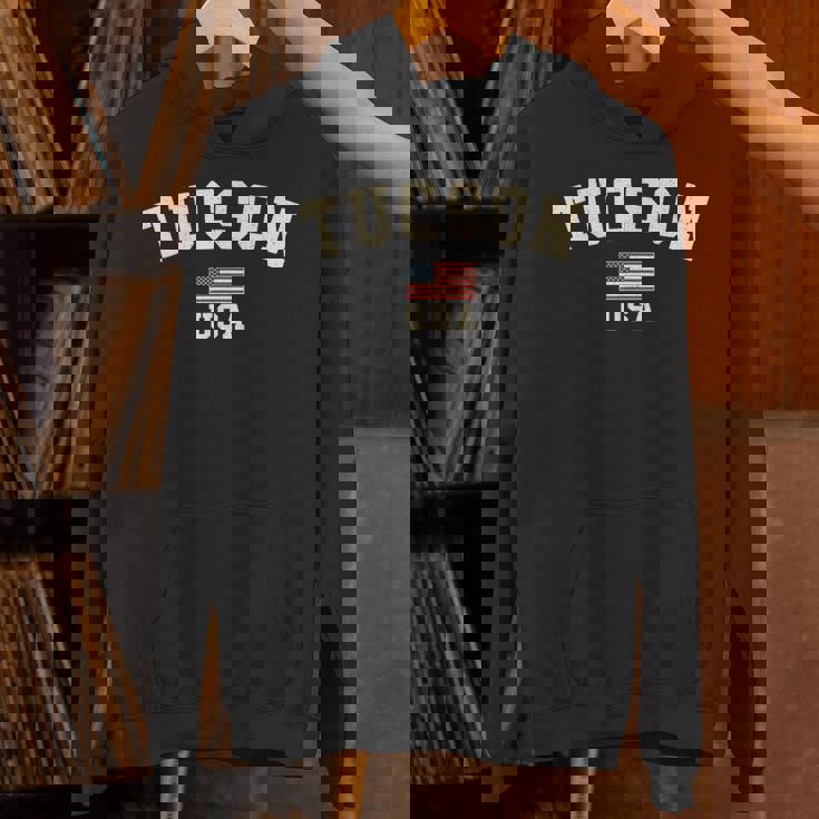 ヴィンテージ ツーソン アメリカ アメリカ 国旗 アリゾナ クール お土産 レトロ パーカー