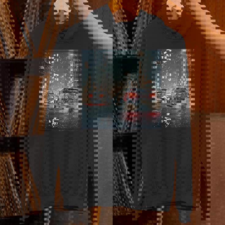 ヴィンテージ ディストレス Jdm レジェンド ドリフト レーシングカー 東京ストリート 長袖tシャツ パーカー