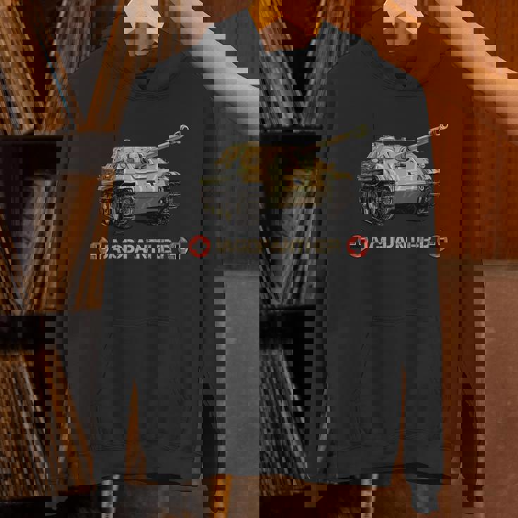 ヴィンテージ第二次世界大戦ドイツ対戦車ヤークトパンターsdKfz。 173 長袖tシャツ パーカー