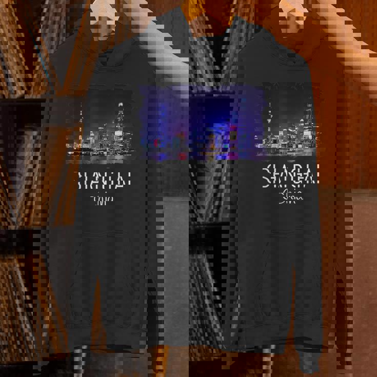 中国上海スカイライン 中国のお土産ギフト 上海 パーカー