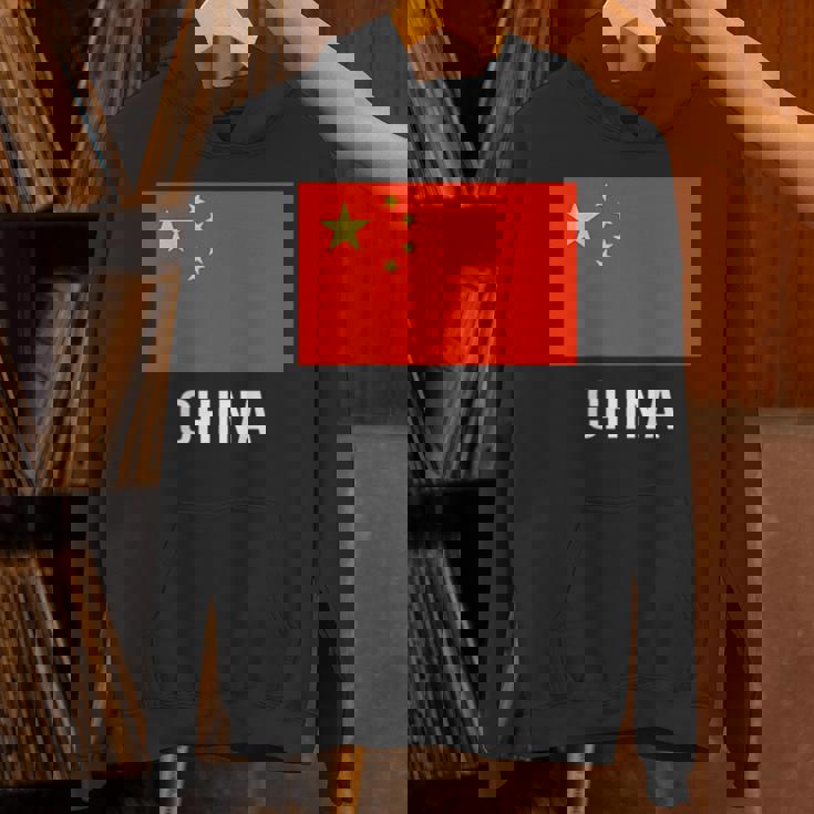 中国国旗シャツ パーカー