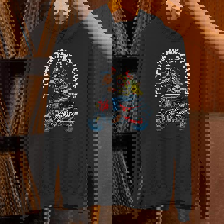 人生はモンキーバイク 長袖tシャツ パーカー