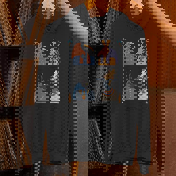 古代エジプトの神々 ファラオ神話 エジプトのピラミッド 長袖tシャツ パーカー