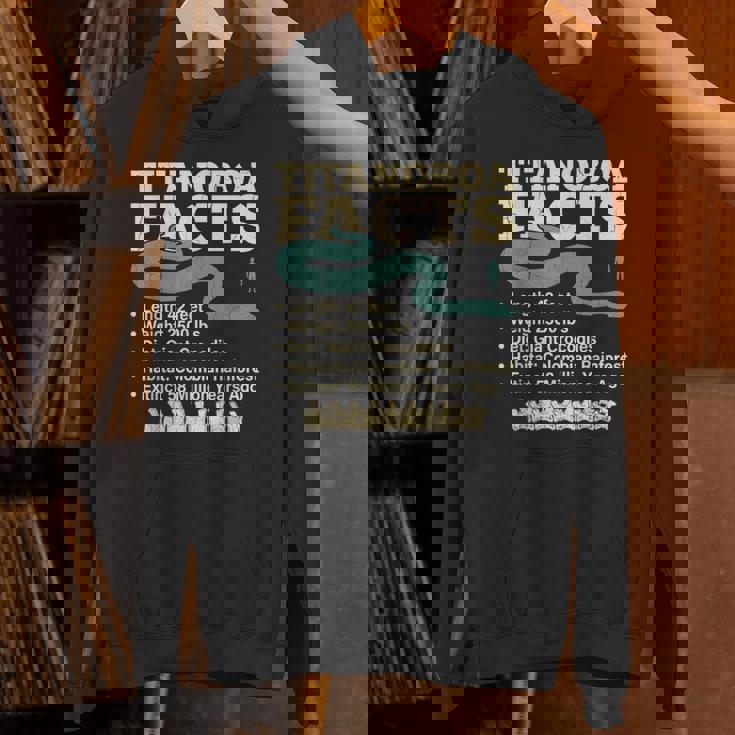 古代最強蛇ティタノボア解説 Titanoboa Facts 恐竜時代雑学 科学学習 パーカー