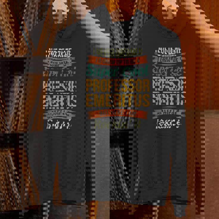 名誉教授ギフト 面白い感謝 パーカー