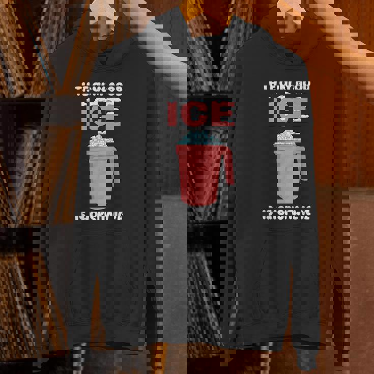 唯一の良い氷は病院の氷 長袖tシャツ パーカー