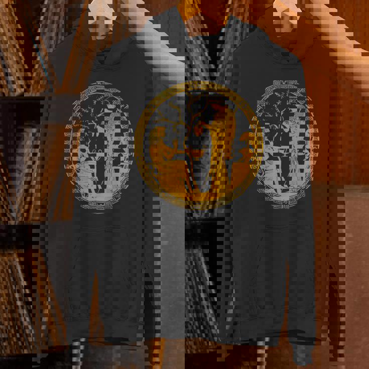 女神アテナと英雄ヘラクレス古代ギリシャ美術神話 パーカー