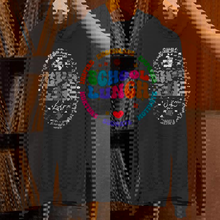 学校給食補佐官 フードサービスクルーヘルパースクワッド パーカー