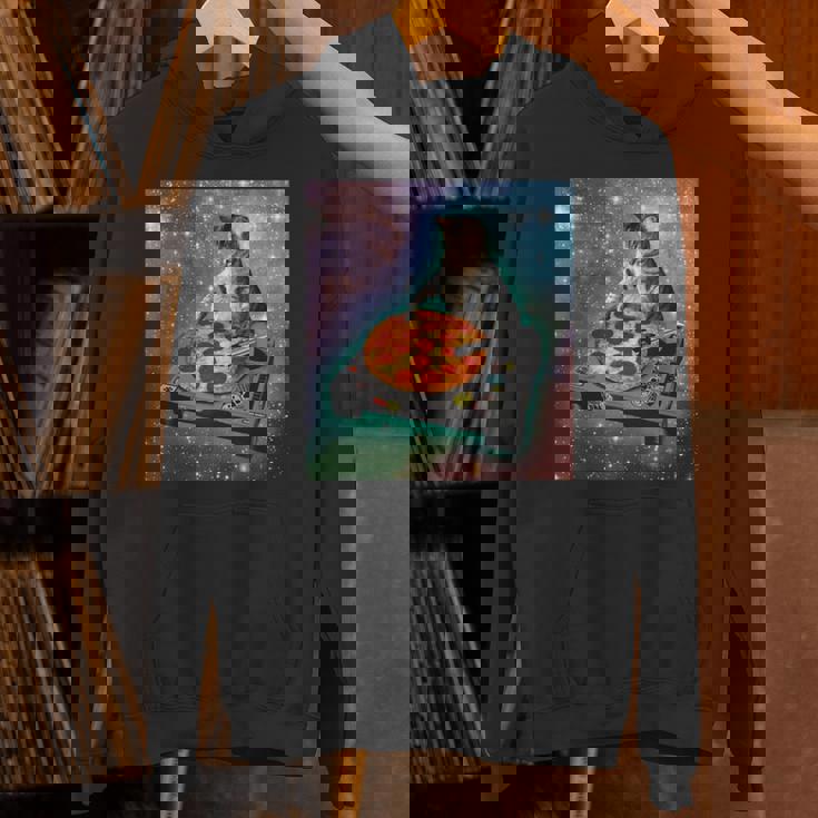 宇宙猫ピザミーム銀河宇宙キティ子猫面白いかわいいpace Cat Galaxy Universe Meme パーカー