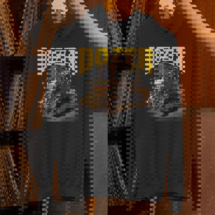 完璧な重機ブルドーザーtシャツ パーカー