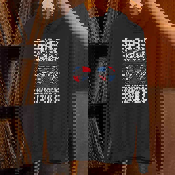 家族旅行 ドミニカ共和国 休日 バケーション トリップ ドミニカ共和国 パーカー