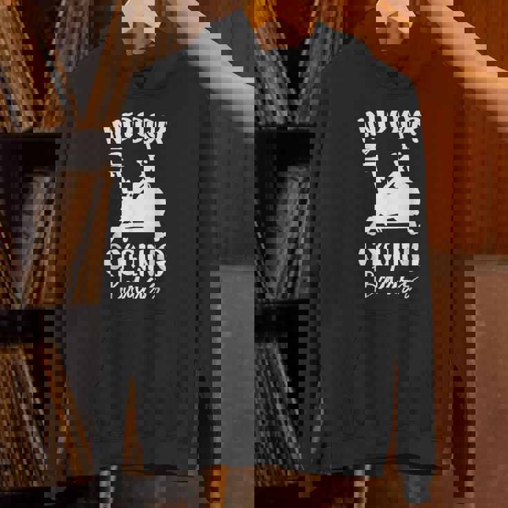 屋内 サイクリング スピンバイク 有酸素運動 ジム ワークアウト 面白い スピン クラス パーカー