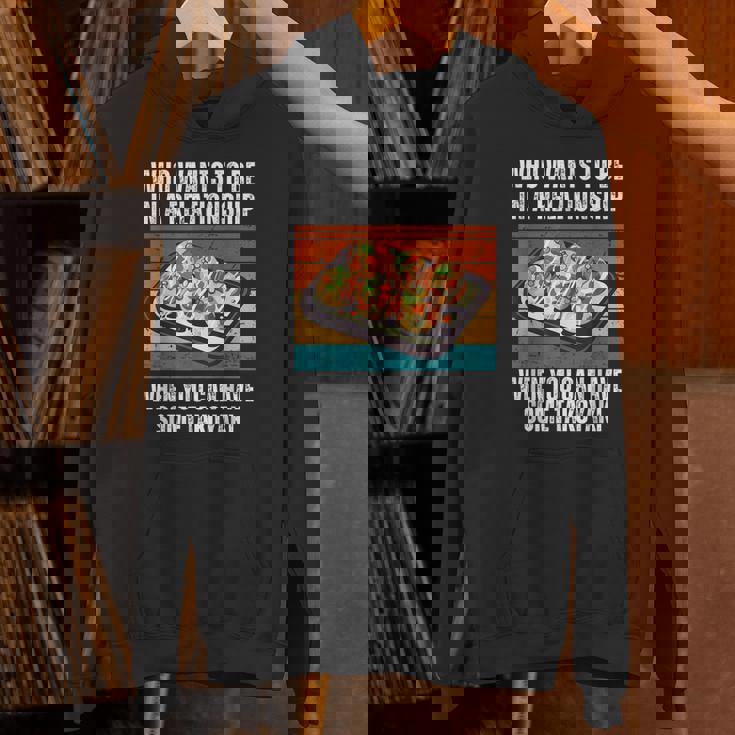 恋愛をしたいヴィンテージ可愛いたこ焼き パーカー