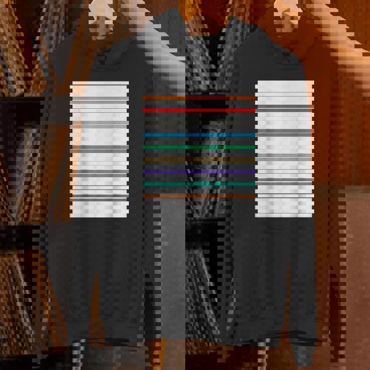 東京の地下鉄 カラー 色 ボーダー 鉄道【電車ファン】【変なデザイン屋さん】メトロ 面白い ポップ デザイン パーカー