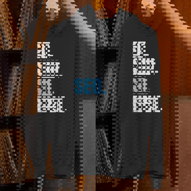 検索エンジン最適化 Eatleepeo Repeateo パーカー