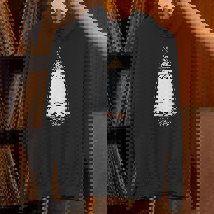 正座するメジェドさん パーカー