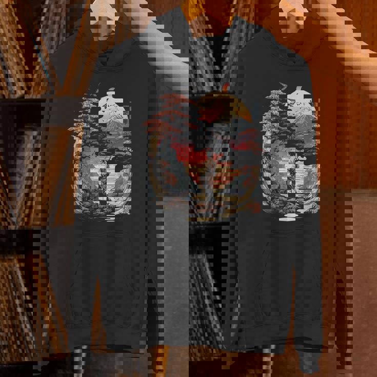 浮世絵 アート 神奈川 ヴィンテージ 和 タトゥー アート グラフィック パーカー