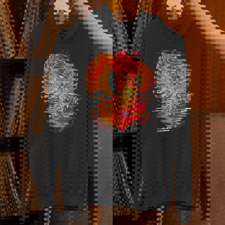 浮世絵シリーズ 和ポップ 鳳凰 パーカー