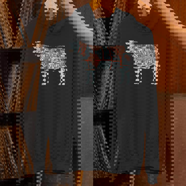 牛肉の部位 面白いtシャツ 焼肉 Bbq 牛 グルメ メンズ おもしろ 面白い 服 オリジナル グッズ ネタ イラスト パーカー
