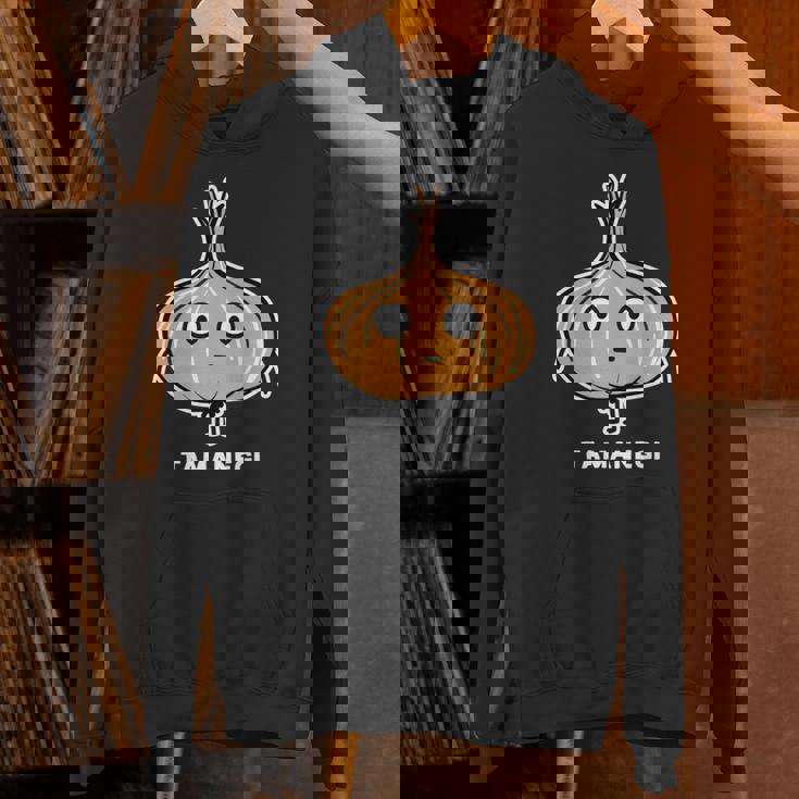 玉ねぎ 顔 イラスト かわいい おもしろ 面白い 簡単 シンプル ゆるい 野菜 長袖tシャツ パーカー