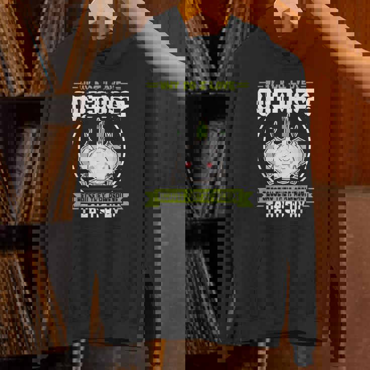 玉ねぎが好きな理由-素晴らしい玉ねぎ パーカー