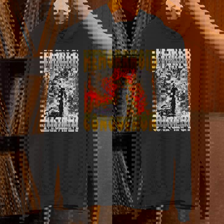 痔 征服者 ジョーク 攻勢 奇妙 面白い ミーム クリンジ パーカー