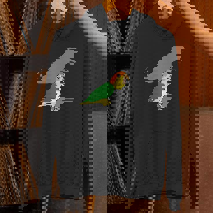 白腹 ケーク T-Rex 鳥ミーム 恐竜オウム 長袖tシャツ パーカー