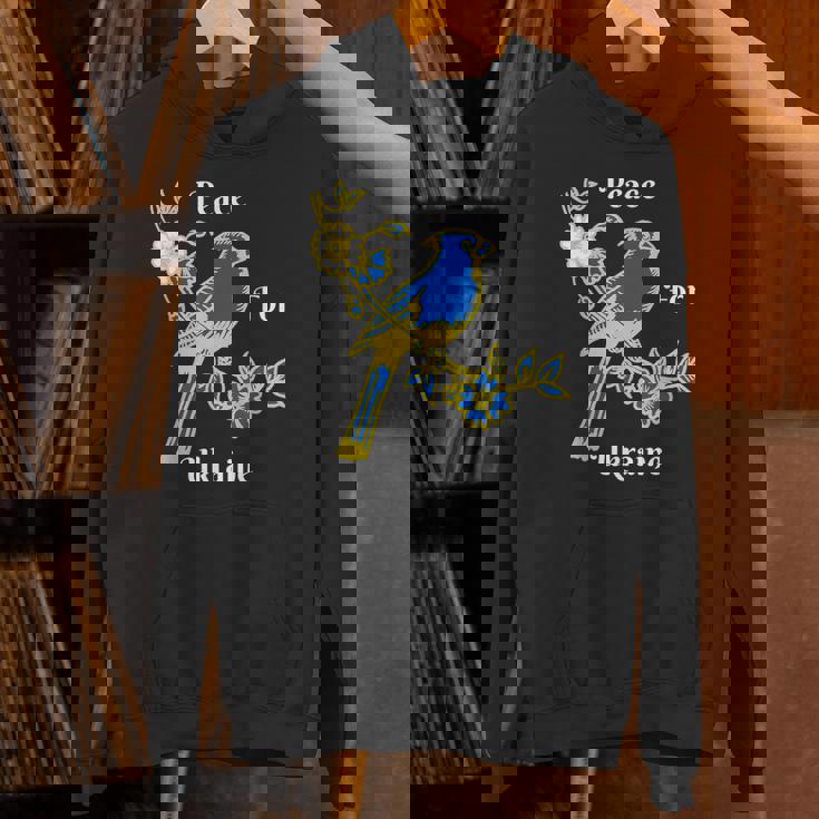 私はウクライナの旗と共に立つ ウクライナを支持する パーカー