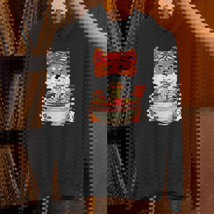 秋田芝犬ラーメンそばうどん丼アニメ漫画 パーカー