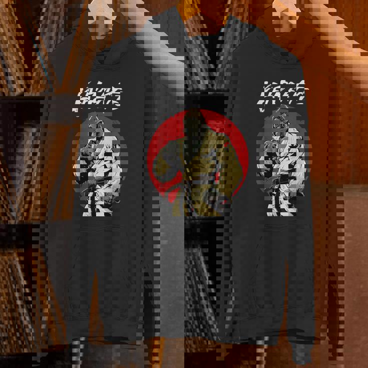 空手ゴリラ カラテカ 少年少女空手ゴリラ パーカー