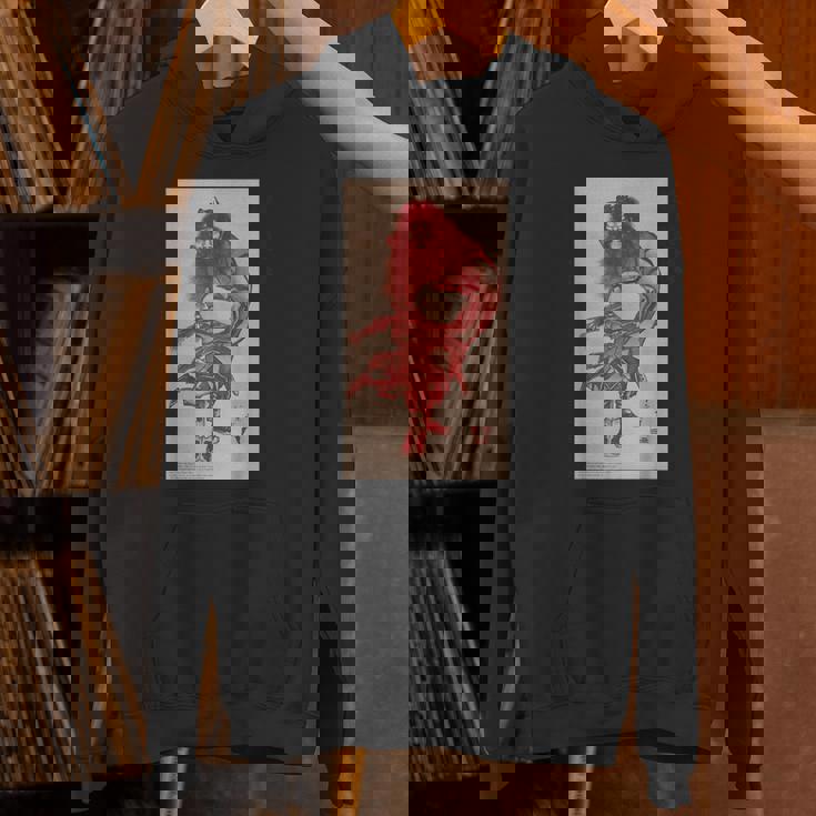 葛飾北斎 「朱描き鍾馗・朱鍾馗・赤鍾馗」 パーカー