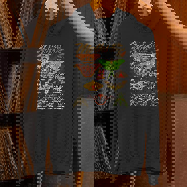 蛾 世界の動物 知育 昆虫 蛾好き パーカー