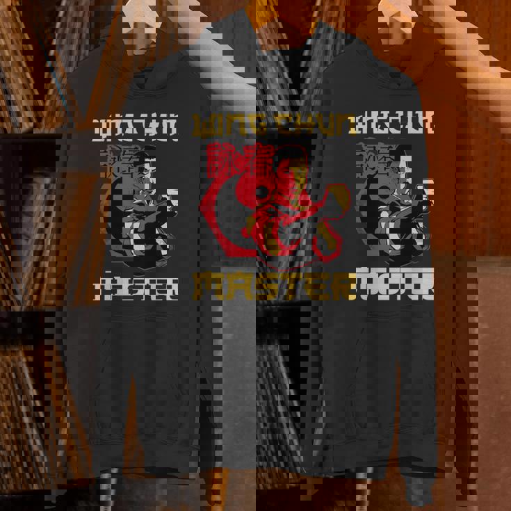 詠春拳マスター トレーニング 詠春拳 コーチ ファイター マーシャルアーツ 長袖tシャツ パーカー