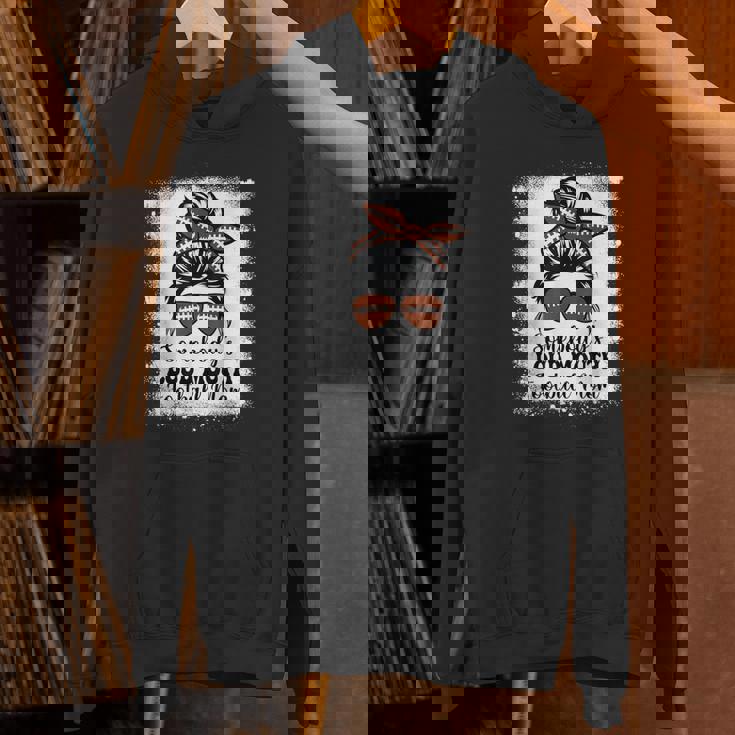 誰かのラウド・マウス・フットボール・マム・チアー・フットボール選手 パーカー