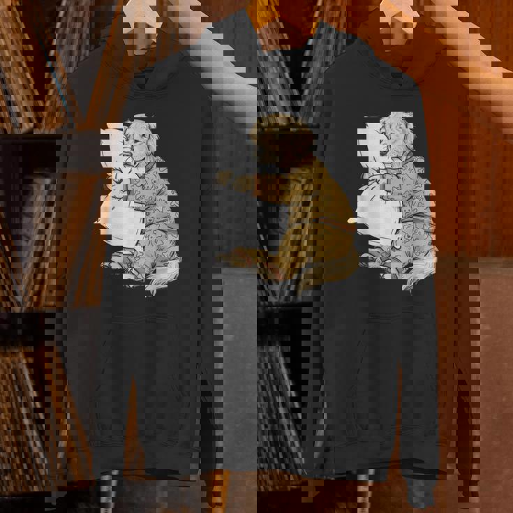 面白い スリーピー ゴールデンレトリバー パジャマ メンズ レディース キッズ パーカー