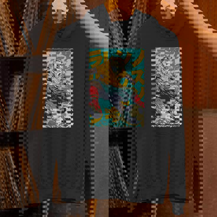 面白い 漫画 アニメ 日本美術 カワウソ サッカー 選手 キッズ 男性 長袖tシャツ パーカー