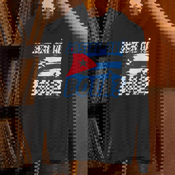 面白いキューバのハバナキューバの旗、アセレ・ケ・ボラ 長袖tシャツ パーカー