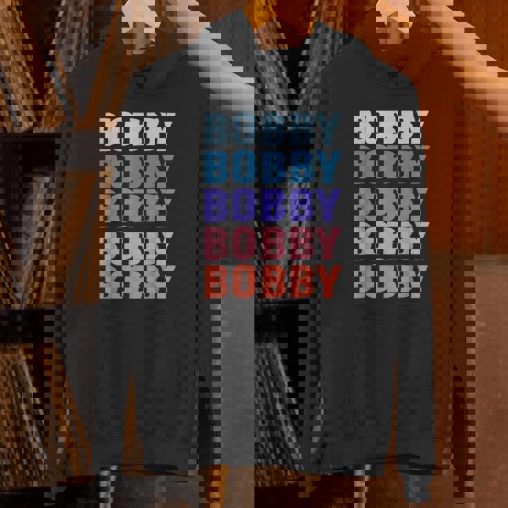 面白いギフト名 ボビー 名前入り パーカー