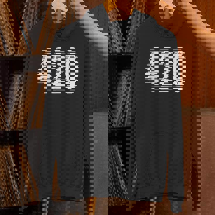 面白いマリファナ-目の錯覚 420 パーカー